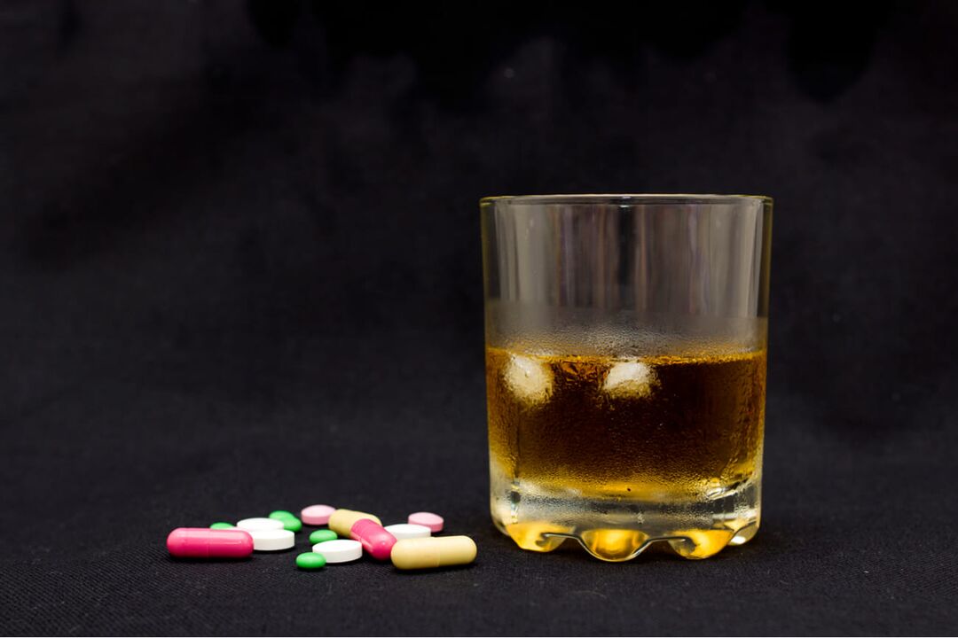 Álcool e antibióticos